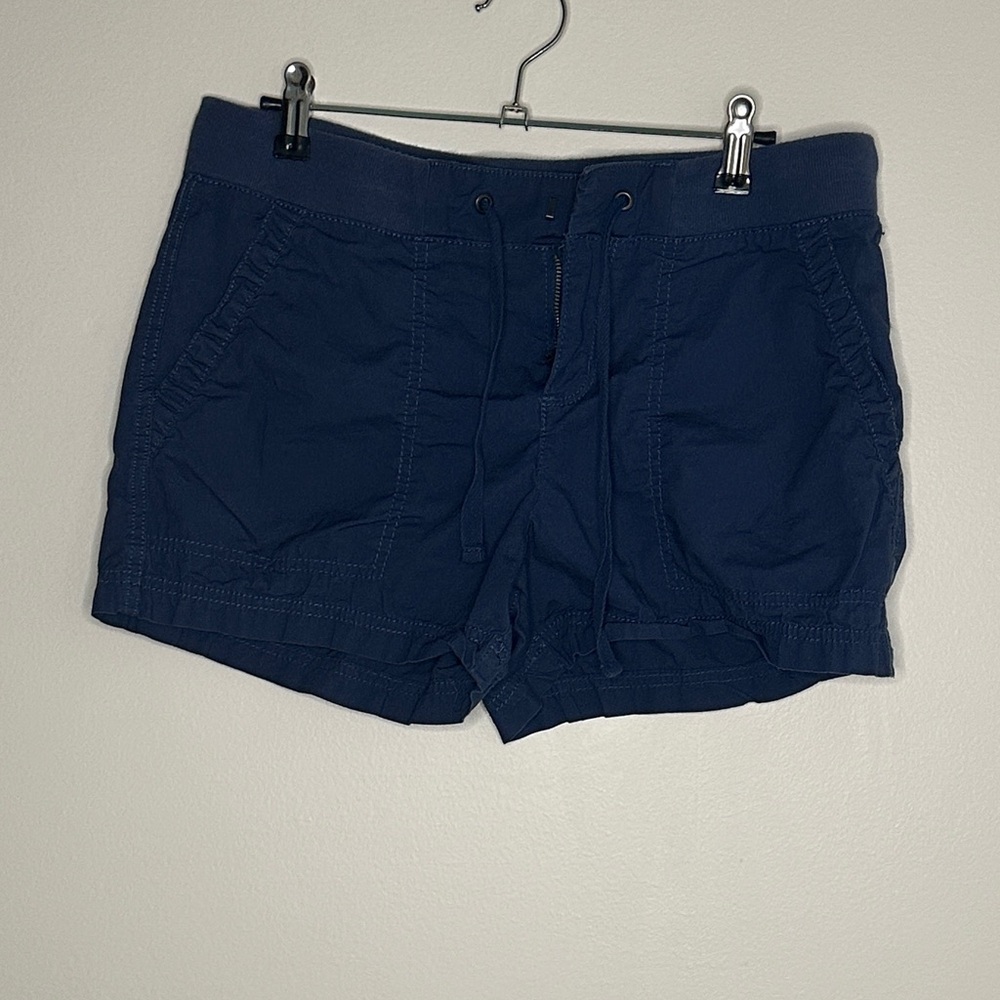 a.n.a Women's Dark Blue Cargo Shorts